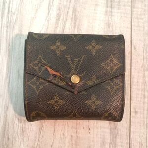 Louis Vuitton W hook purse Monogram beige Monogram canvas